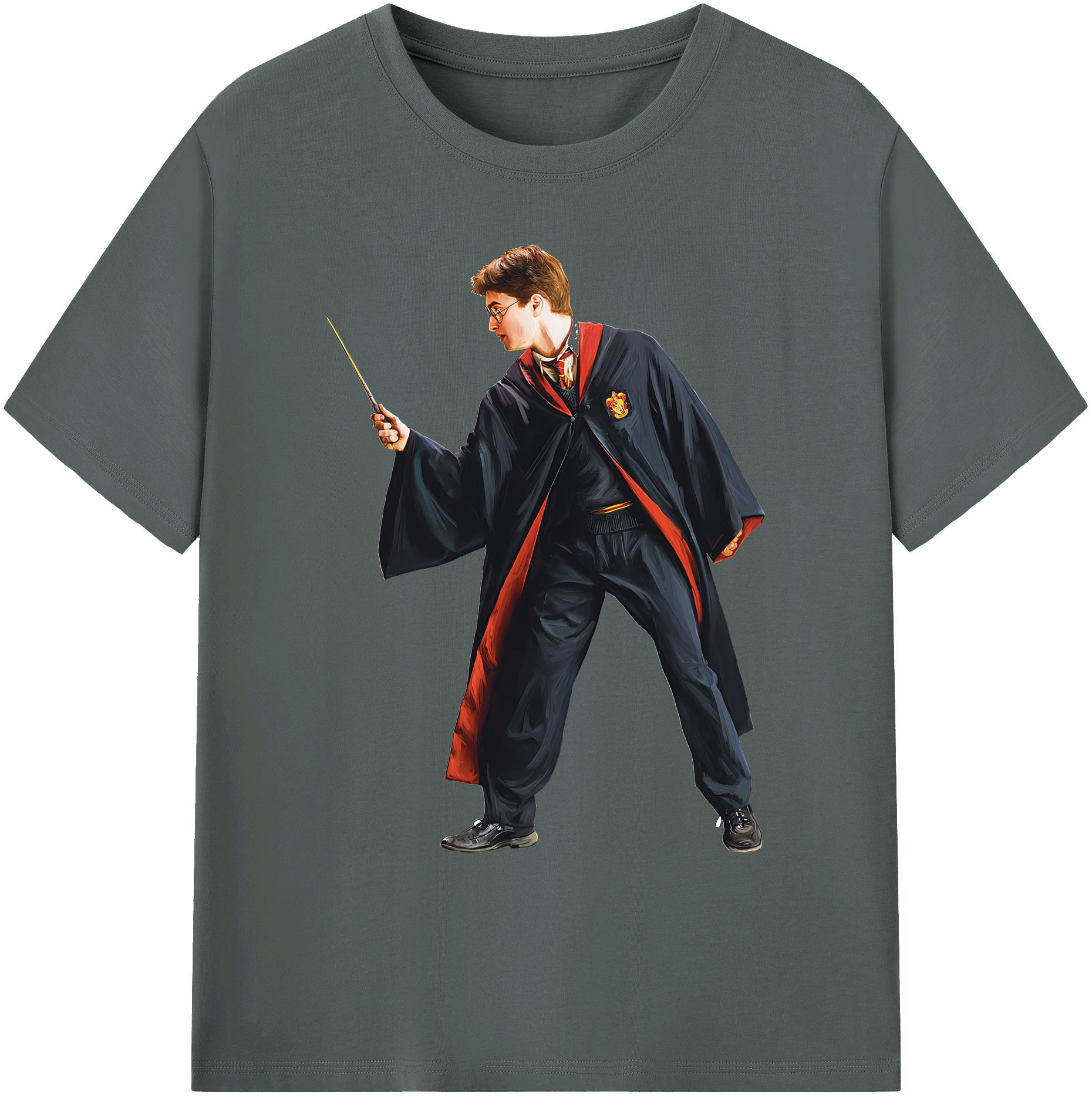 （画像用） Harry Potter ハリー・ポッターシリーズ 綿100％ メンズ半袖Tシャツ｜肌触りやわらか＆通気性